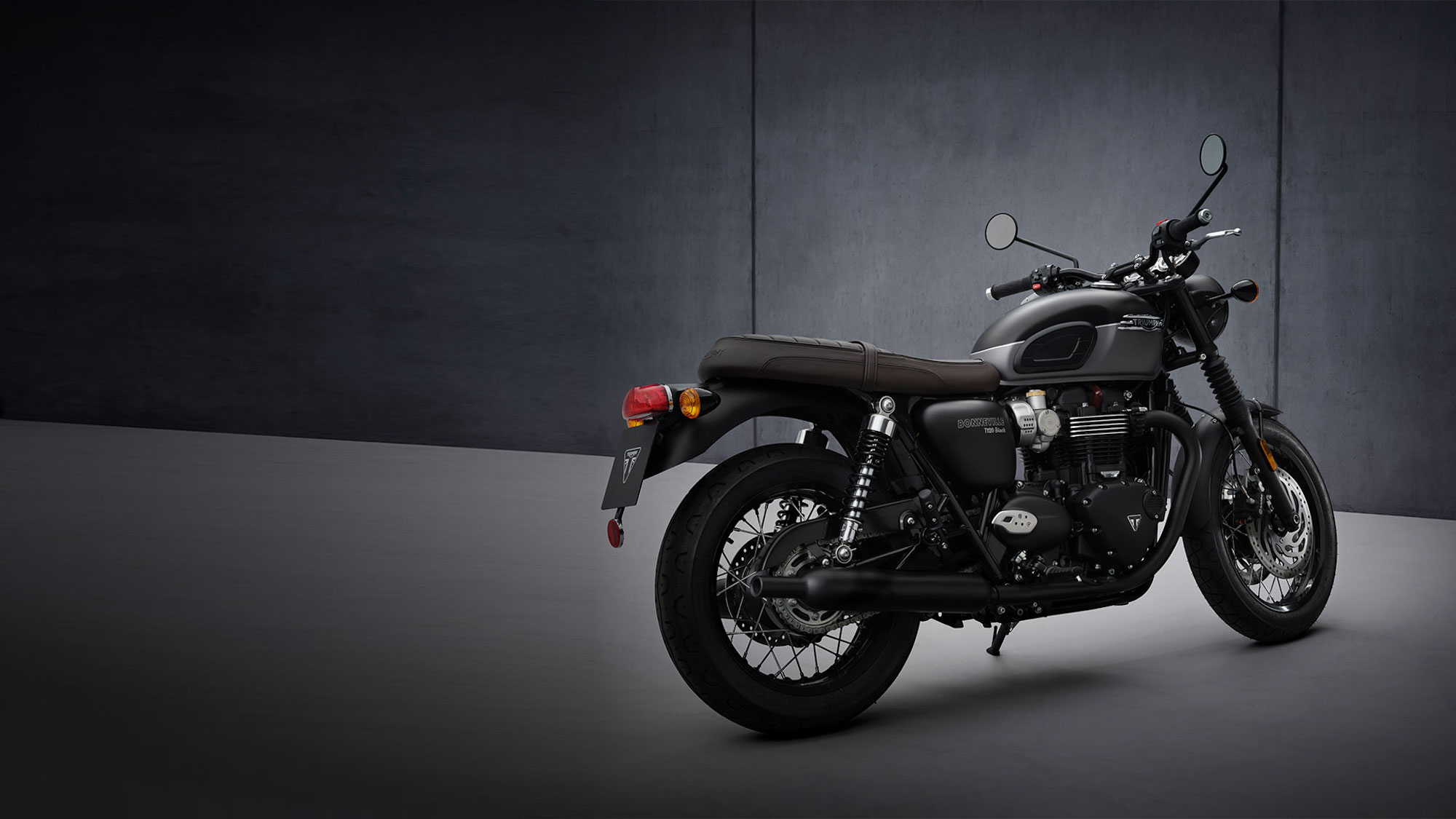 Triumph's 2023 Bonneville T120. Media sourced from Triumph.