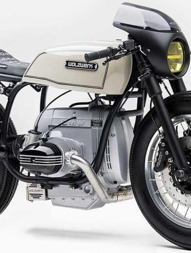WaltzWerk's 1000th Custom Build: A 1990 BMW R1000RS. Media sourced from BikeEXIF.