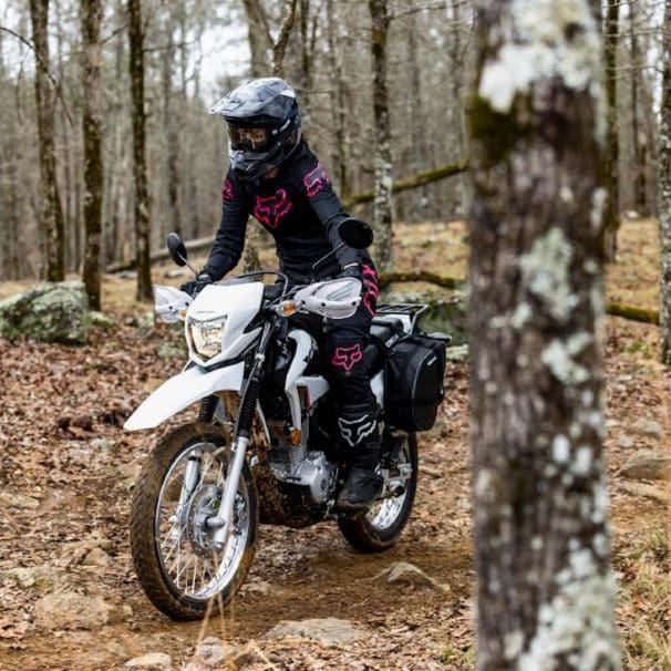 Honda's all-new 2023 XR150L. Media sourced from Honda.