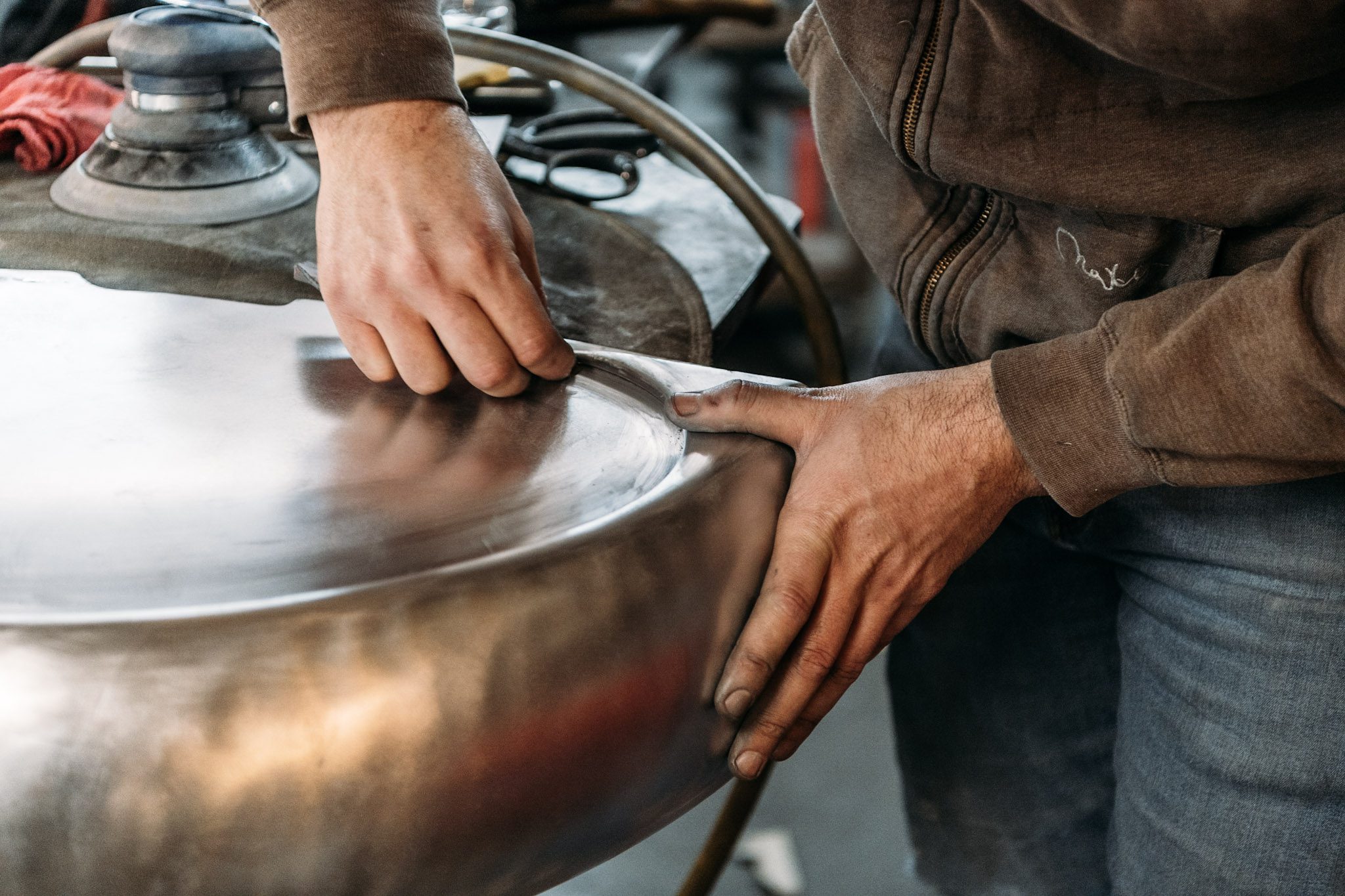 Craig Rodsmith in his Chicago workshop