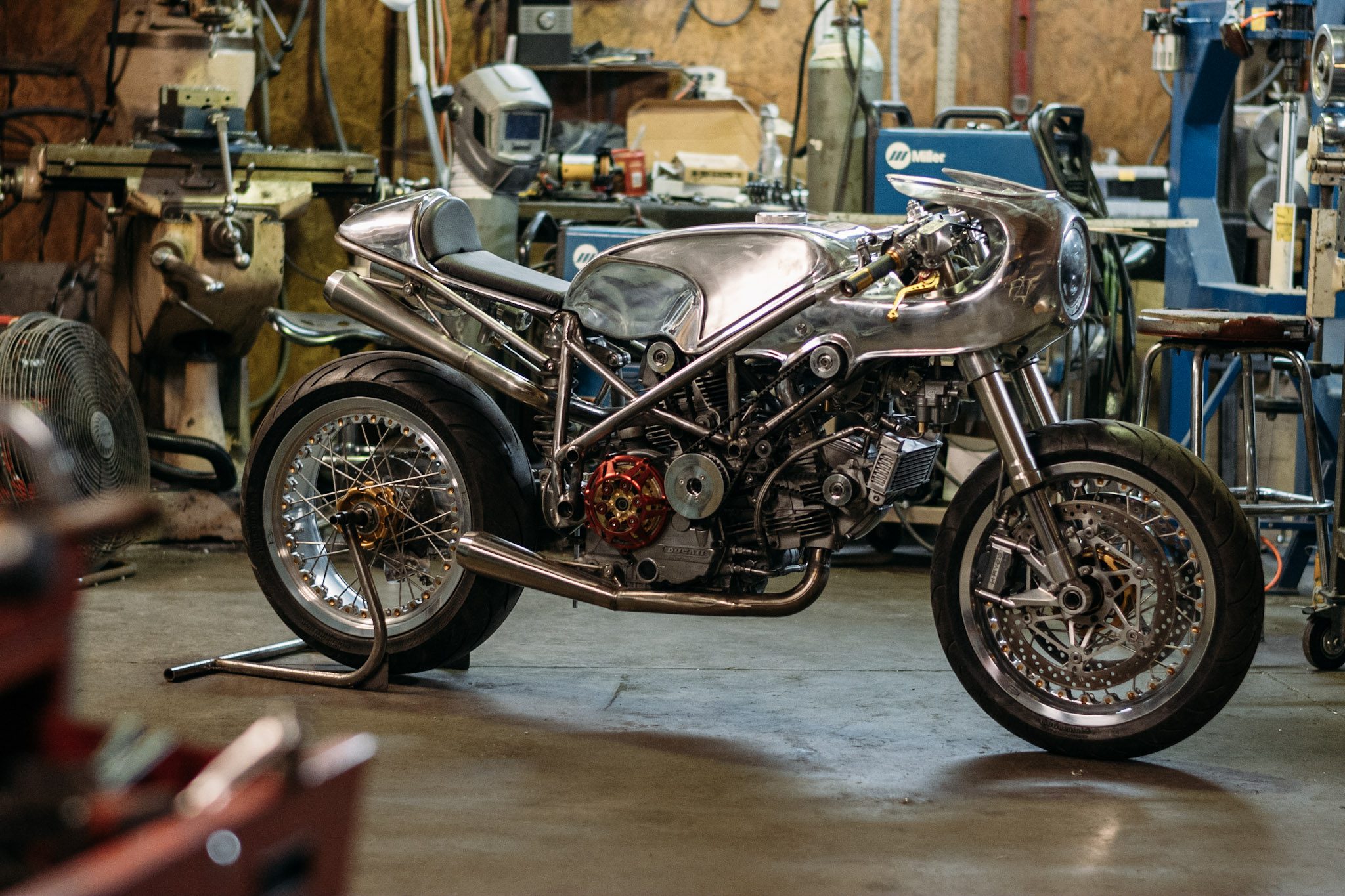 craig Rodsmith's custom supercharged Ducati