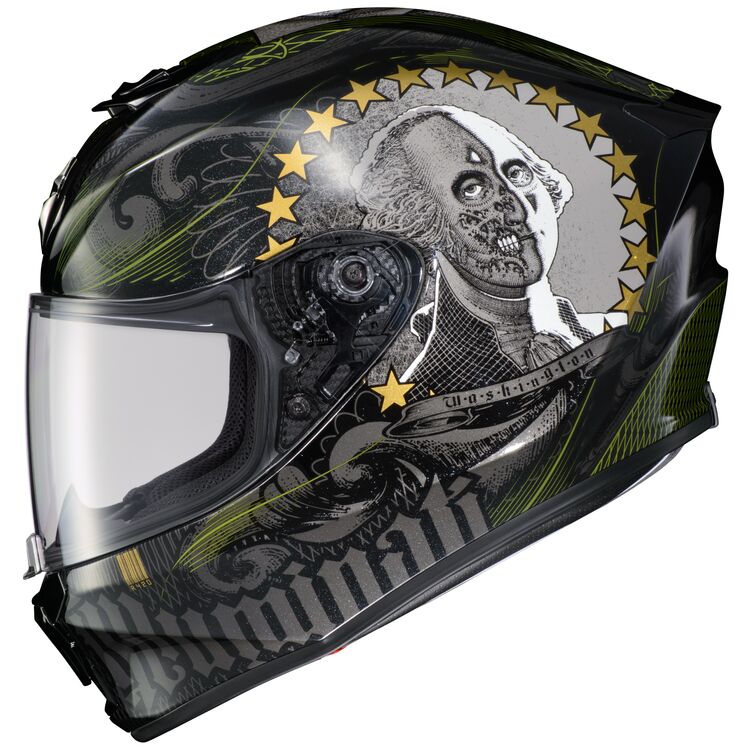 Scorpion EXO-R420 Illuminati 2 with George Washington skull graphic