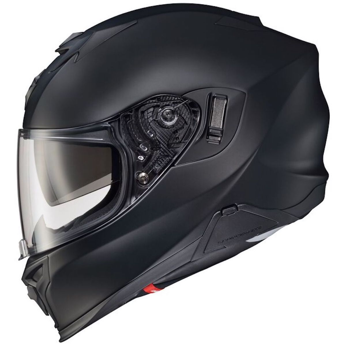 A view of a Scorpion EXO-T520 helmet