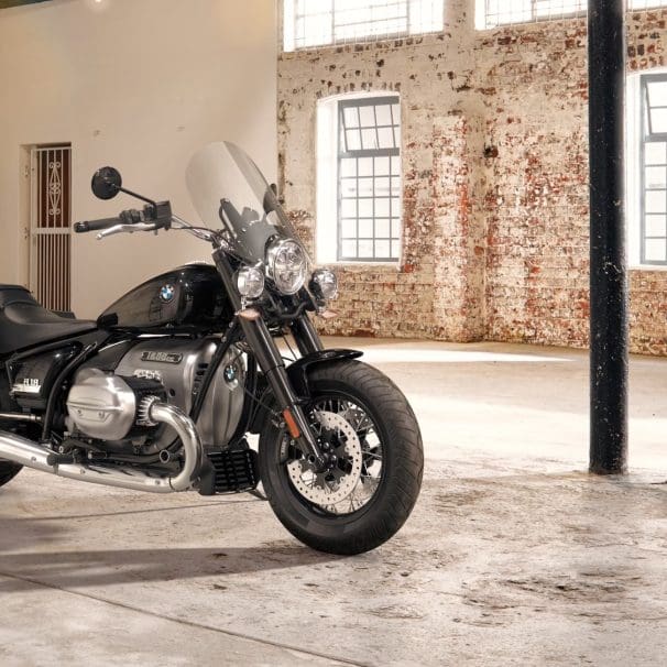 BMW's R 18 range. Media sourced from BMW.