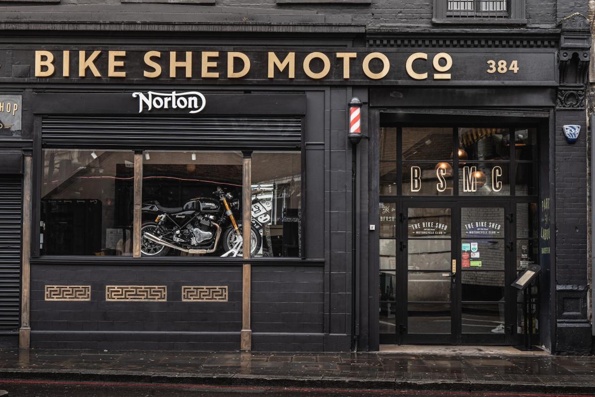 A view of Norton's new storefront contribution to London's street scene: The (New) Norton Atelier. Media sourced from VisorDown.