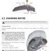 User manual showing how to charge the Insyde Cardo Communications System