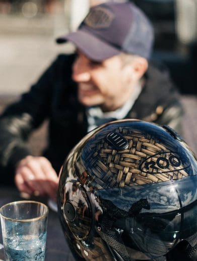 Bamboo helmets by ROOF. Media sourced from ROOF.