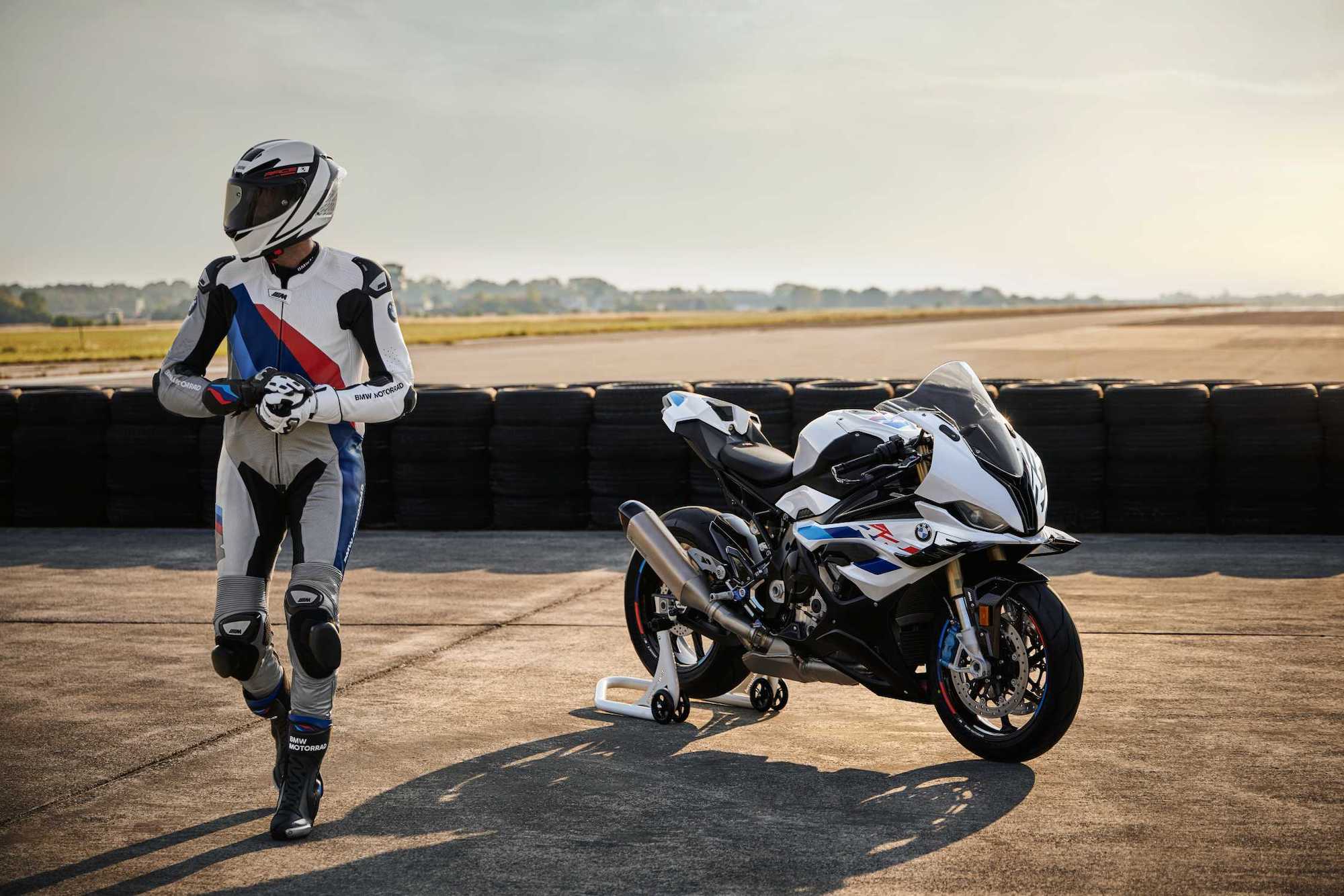 BMW's iconic supersport: The S 1000RR. Media sourced from BMW.