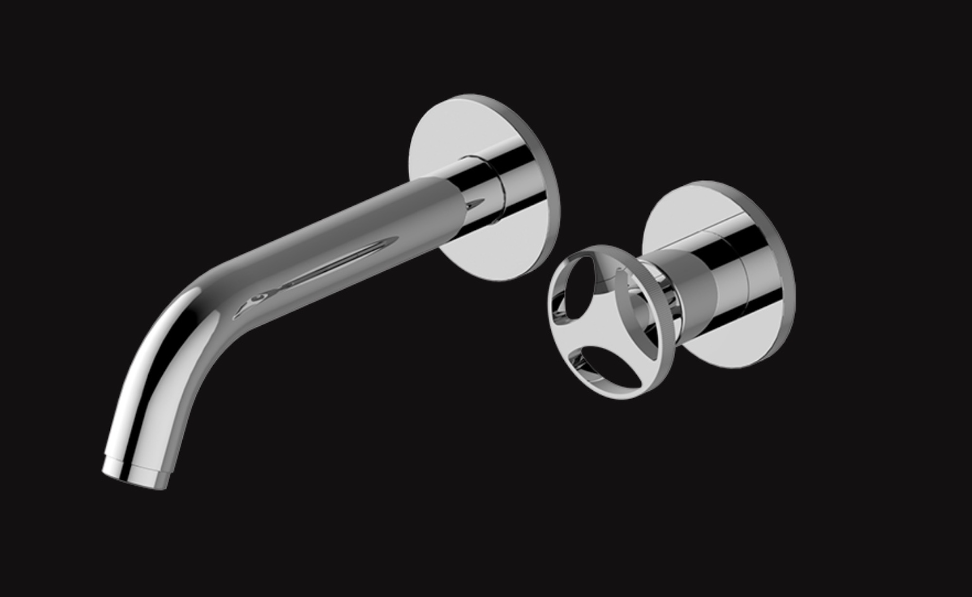A Harley faucet collection from GRAFF Designs. Media sourced from GRAFF Designs.