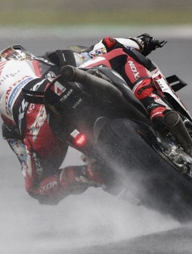 Takaaki Nakagami leaning into a MotoGP twisty. Media sourced from US Motorsports.