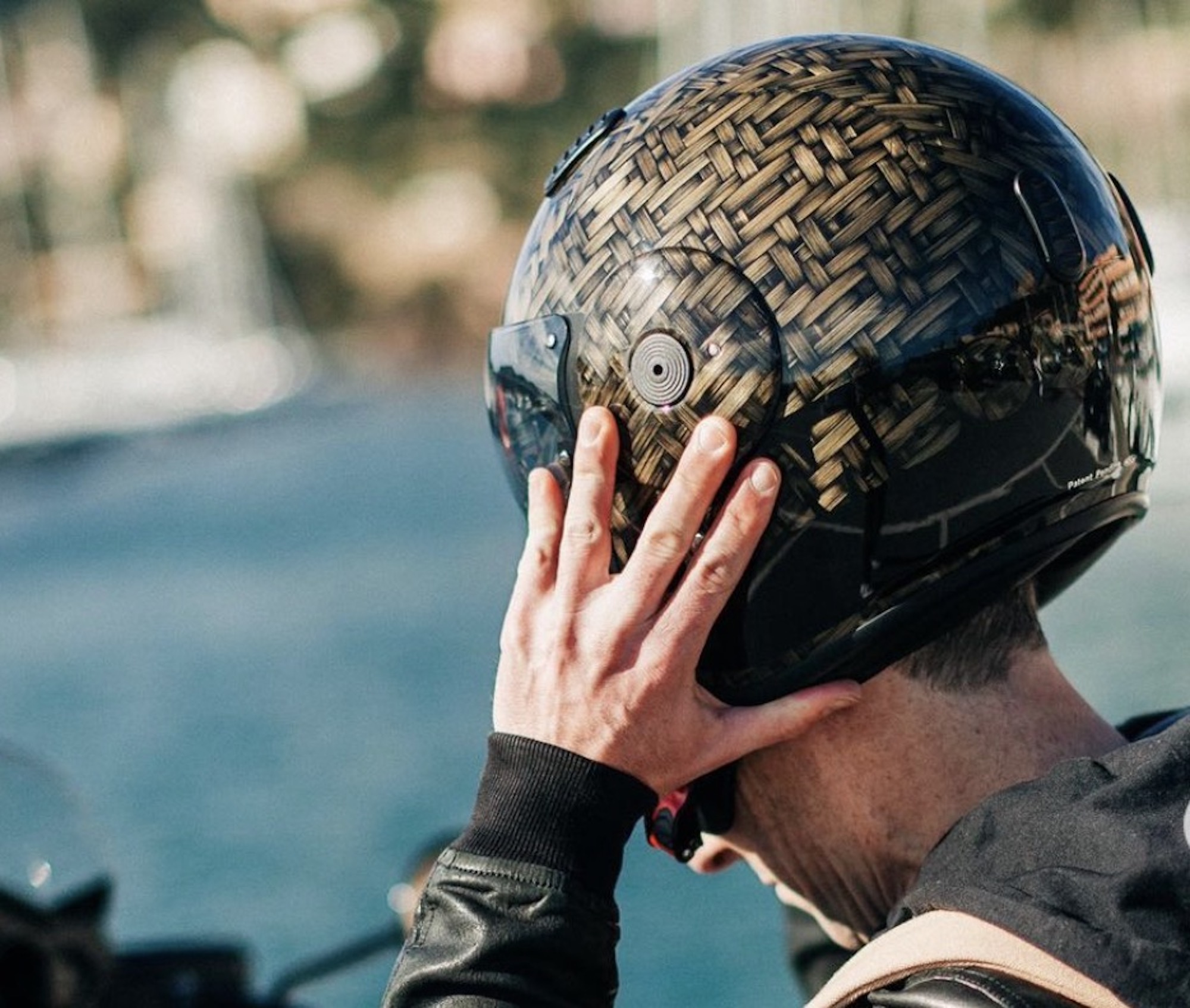 Bamboo helmets by ROOF. Media sourced from ROOF.