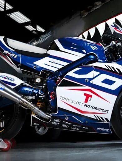 Tony Scott's "Moto Evo," featuring an accessible kit for riders to hit the production-based British Supersport racing class perfectly. Media sourced from MCN.