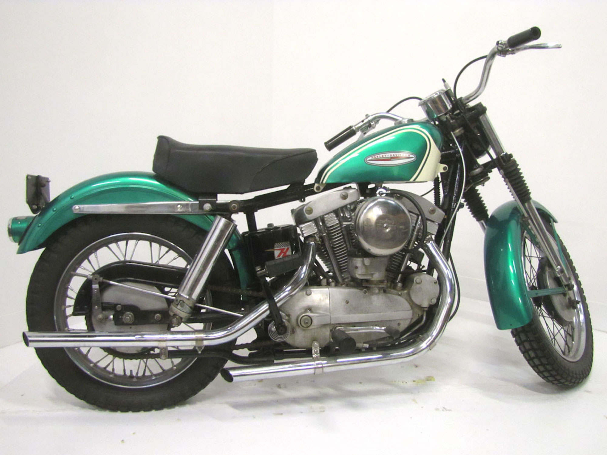 A stunning 1961 Harley-Davidson Sportster XLCH - one of the machines to be present from NMM's collections. Media sourced from the NMM. 