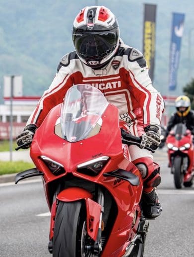 A view of Ducatisti riding out and enjoying May 6th - the day where Team Red fans come together in the name of unity. Media sourced from Ducati.