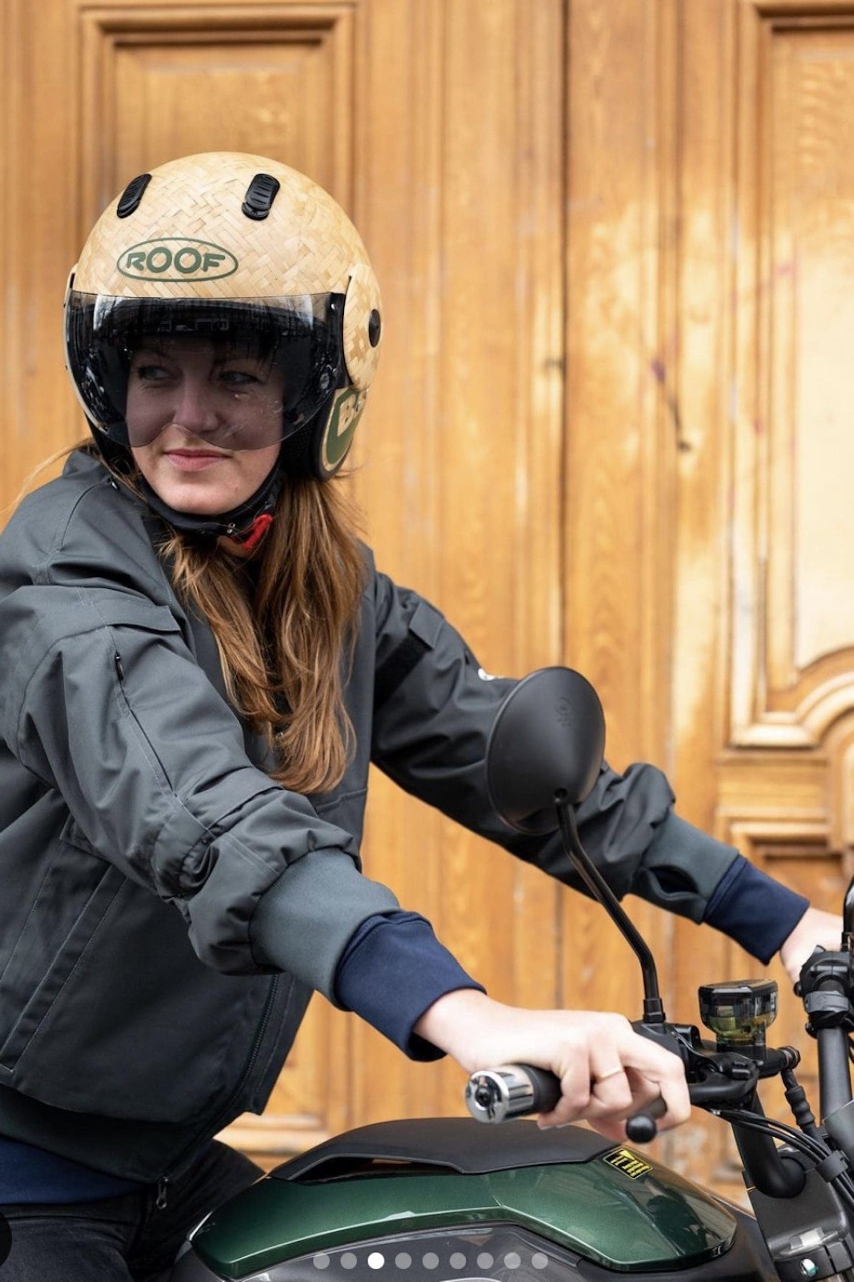 Bamboo helmets by ROOF. Media sourced from ROOF. 