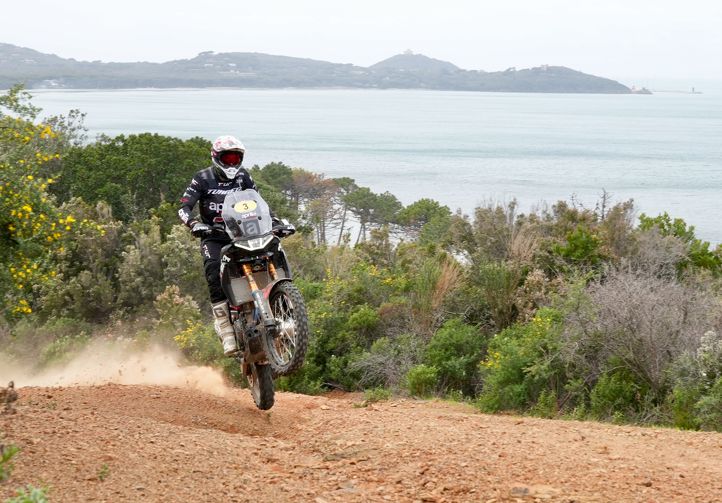 Francesco Montanari and Jacopo Cerutti are tackling the recent efforts for the Italian GPX Championship, with Cerutti logging particularly stunning hat trick. Media sourced from Aprilia's press release. 