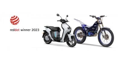 Yamaha's contenders for the 2023 Red Dot Design Awards (they won). Media sourced from The Pack.