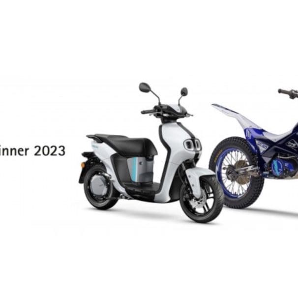 Yamaha's contenders for the 2023 Red Dot Design Awards (they won). Media sourced from The Pack.