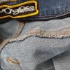 Interior jean stitching