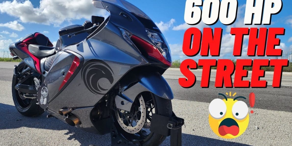 Turbocharged 2023 Suzuki Hayabusa Is A Menace On The Streets webBikeWorld