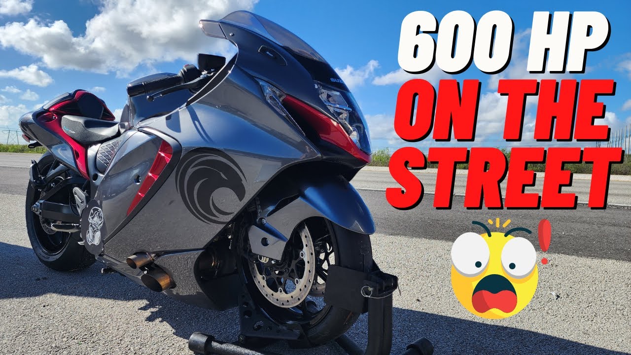 Turbocharged 2023 Suzuki Hayabusa Is A Menace On The Streets - webBikeWorld