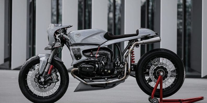 A beauty cafe racer build from the mind of Žiga Petek. Media sourced from BikeEXIF.