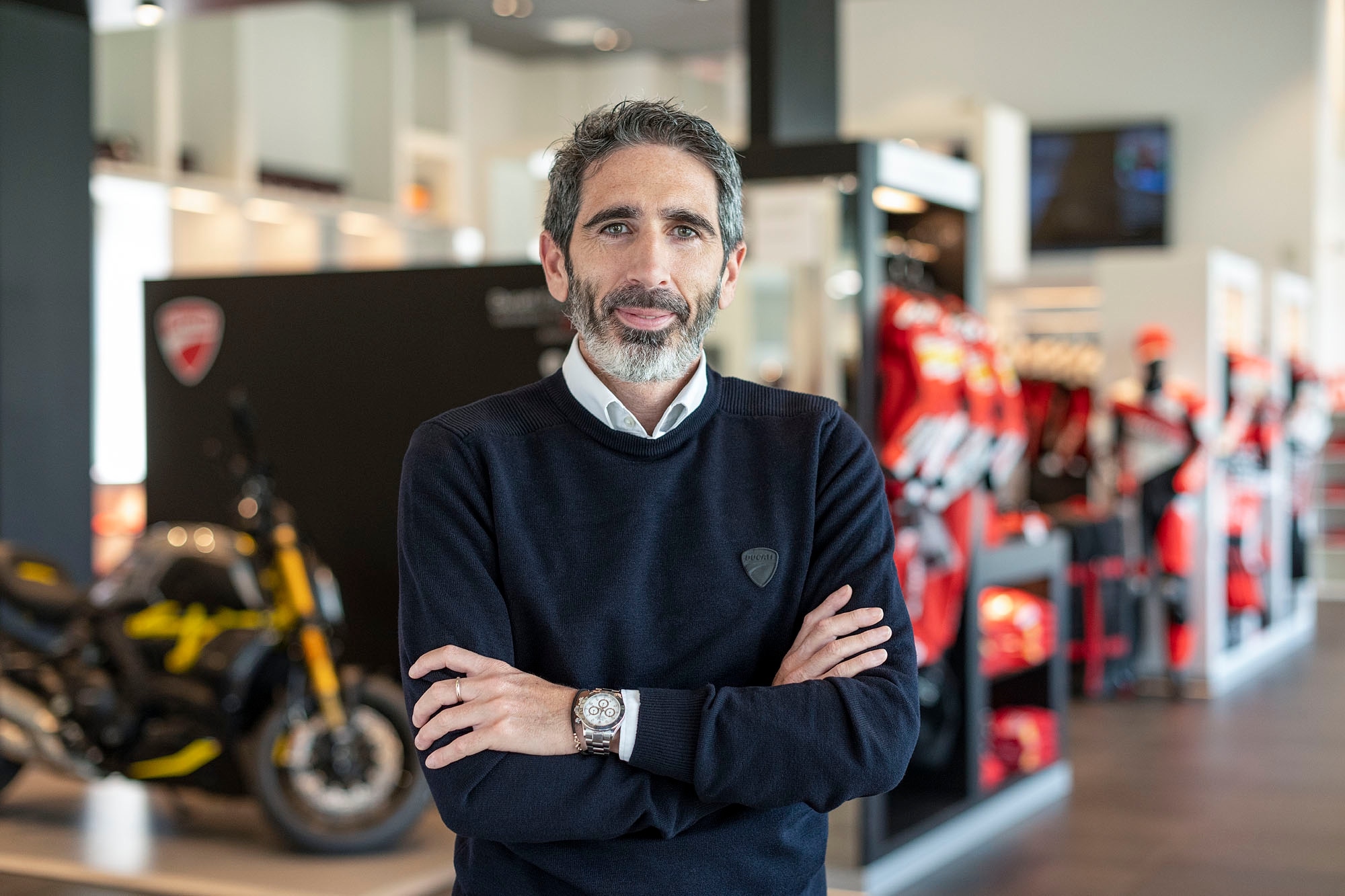 Francesco Milicia, the VP of Global Sales and After Sales for Ducati