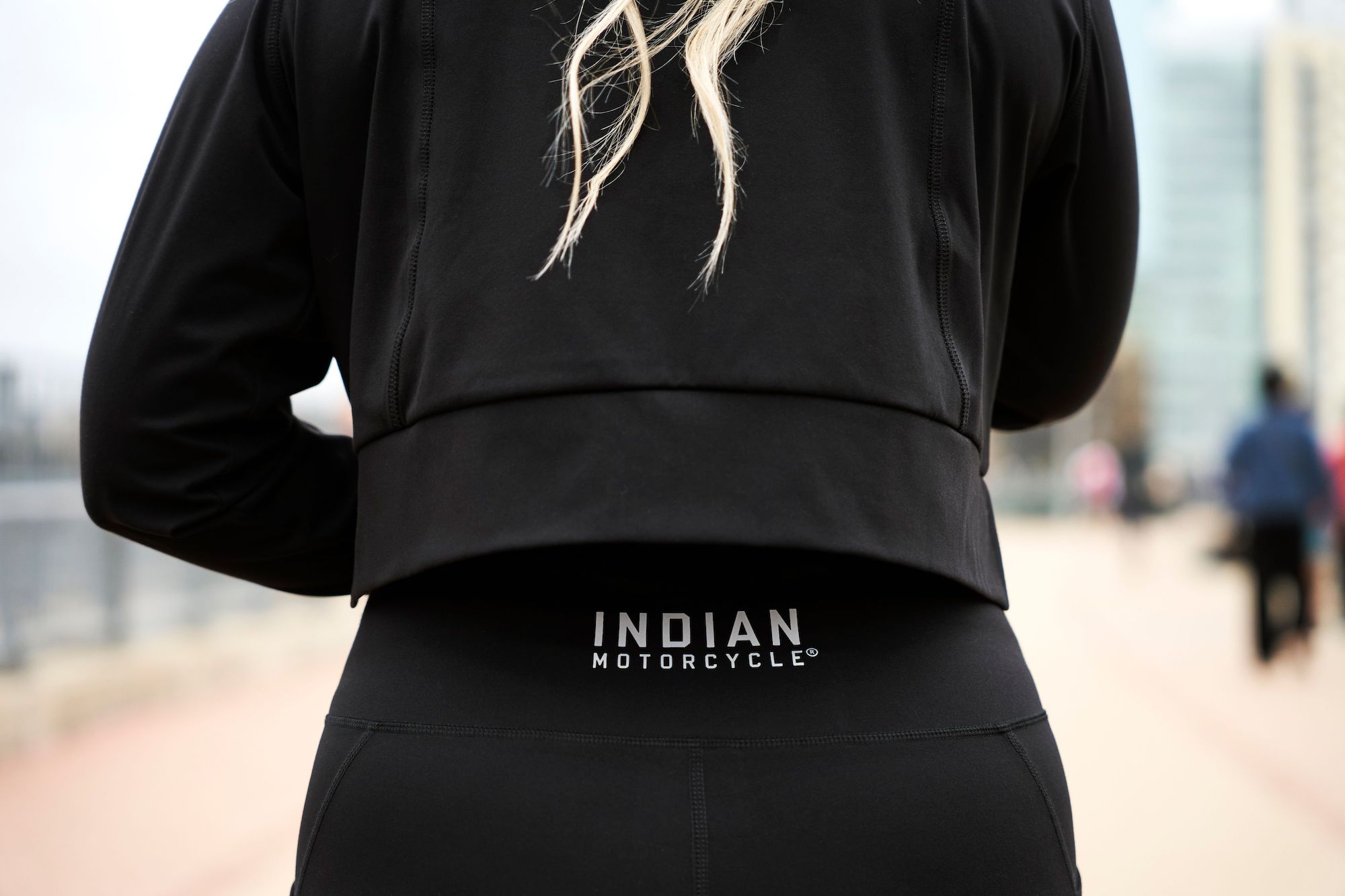 Indian's new Performance Apparel Collection, featuring tees, tanks and leggings. Media sourced from Indian Motorcycles.
