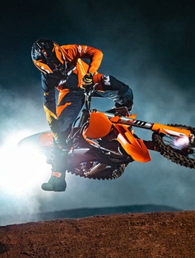 A view of KTM machines. Media sourced from KTM.