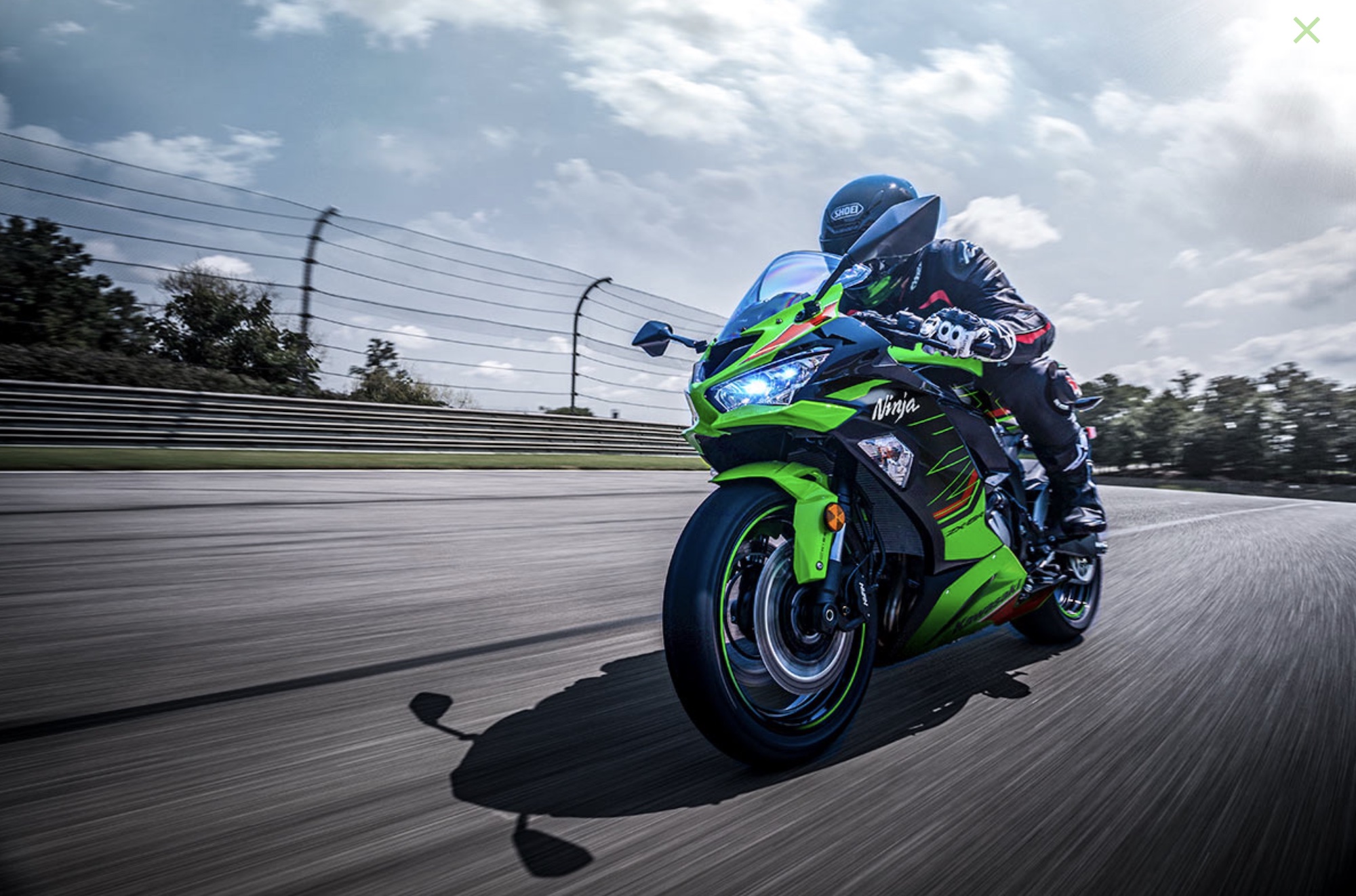 msk キウイつる 2023 Kawasaki Ninja® ZX -6R Metallic Matte Twilight Blue