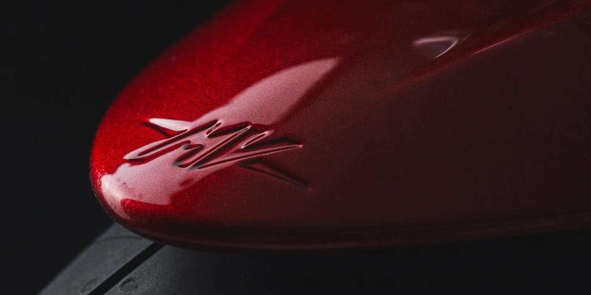 MV Agusta's Brutale, with MV-inscribed detailing. Media sourced from MV Agusta.