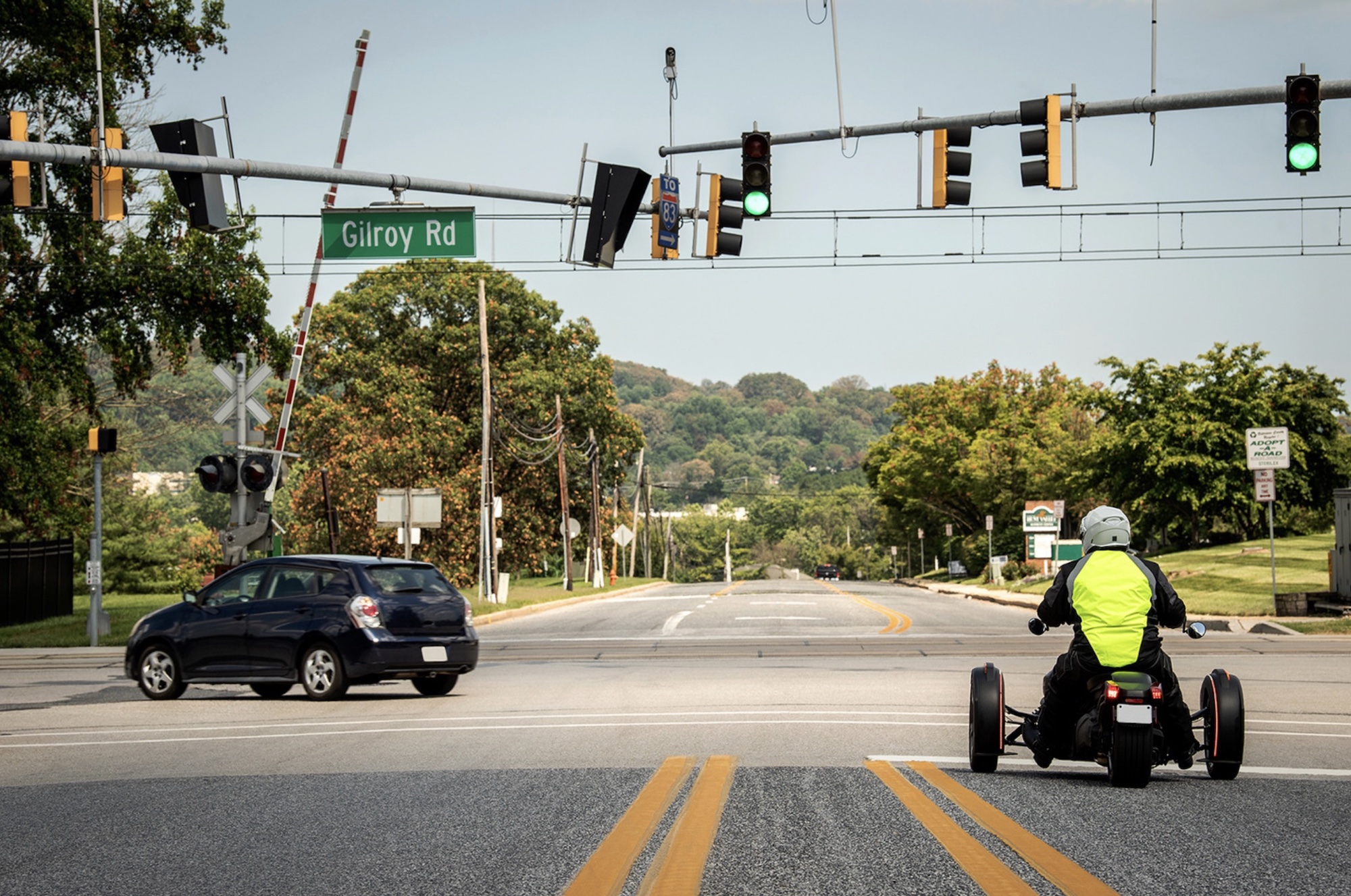 A view of motorcyclists in our good industry. Media sourced from the NHSTA's archives.