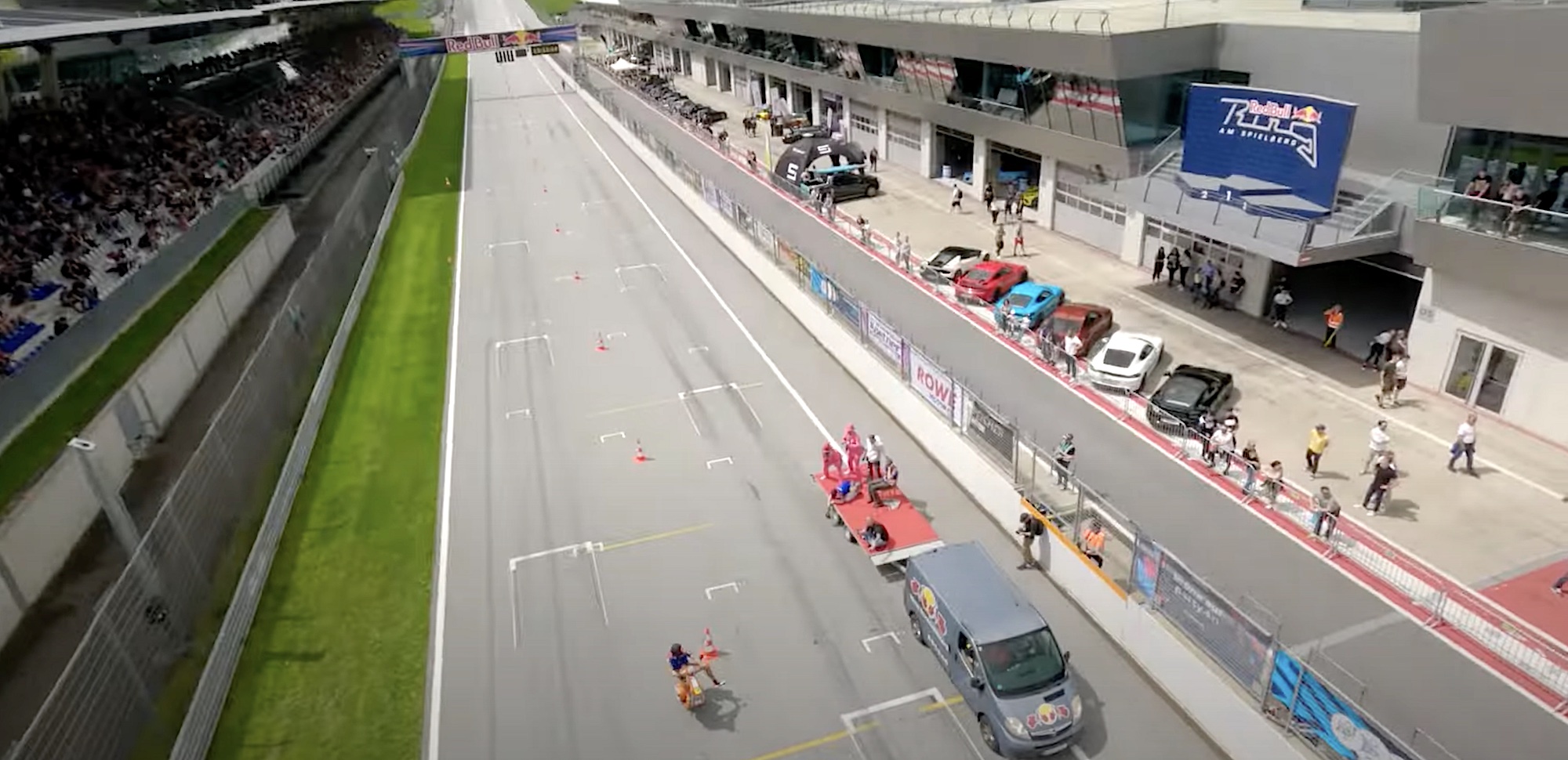 A view of the Austrians' Red Bull Ring, where over 30,000 gathered to watch a new record. Media sourced from Youtube.