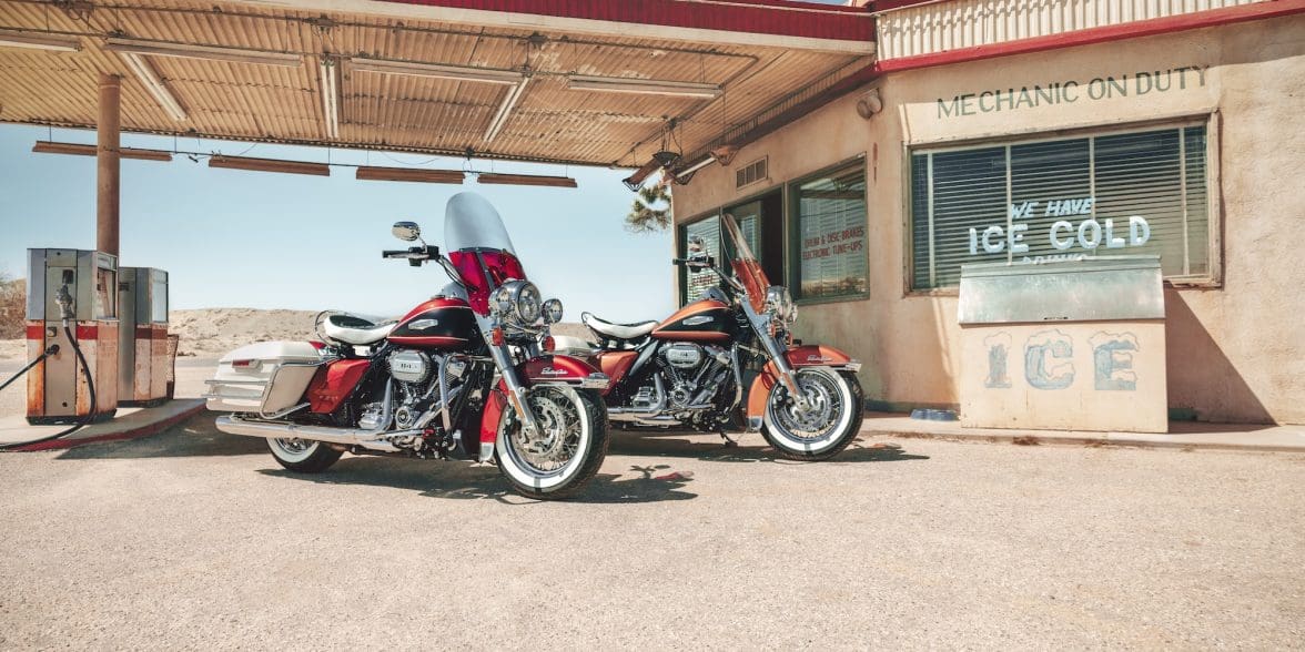 Harley's 2023 Electra Glide® Highway King. Media sourced from Harley-Davidson.