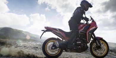 A prime view of Moto Morino's X-Cape, which is now available in the U.S. Media sourced from Moto Morini.