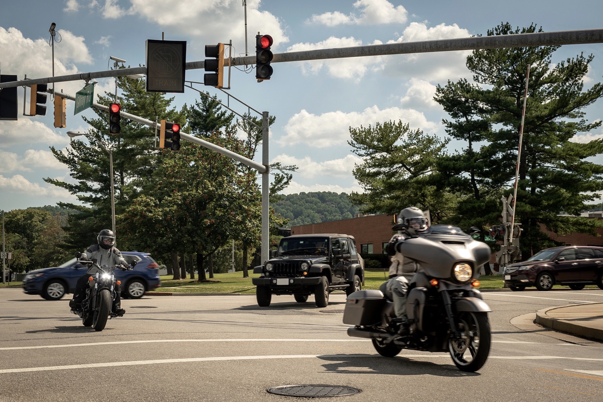 A view of motorcyclists in our good industry. Media sourced from the NHSTA's archives.