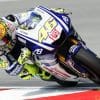 Valentino Rossi on his machine of choice. Media sourced from Visordown.