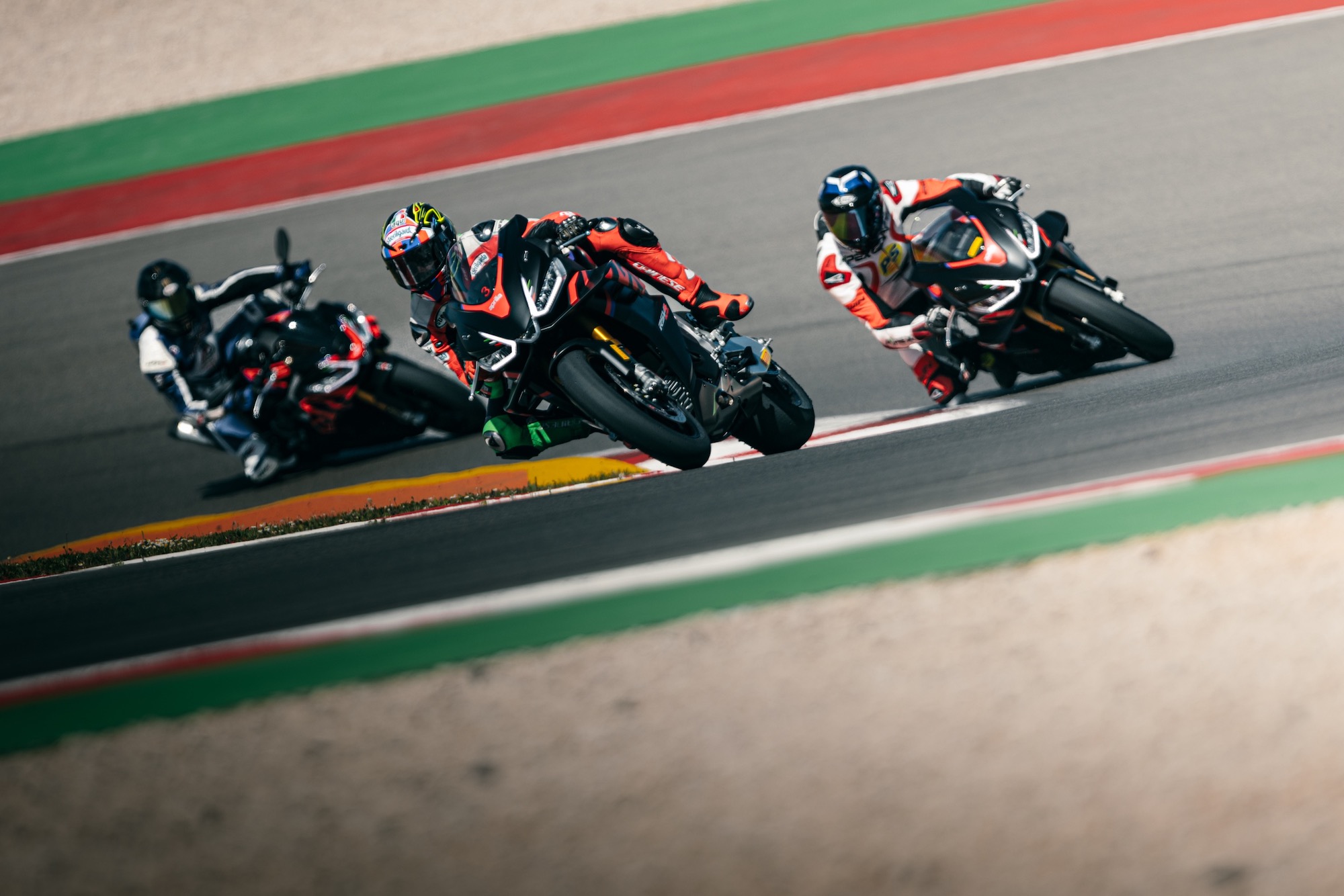 The Aprilia Pro Experience, previously held in Portimao. Media sourced from Aprilia.