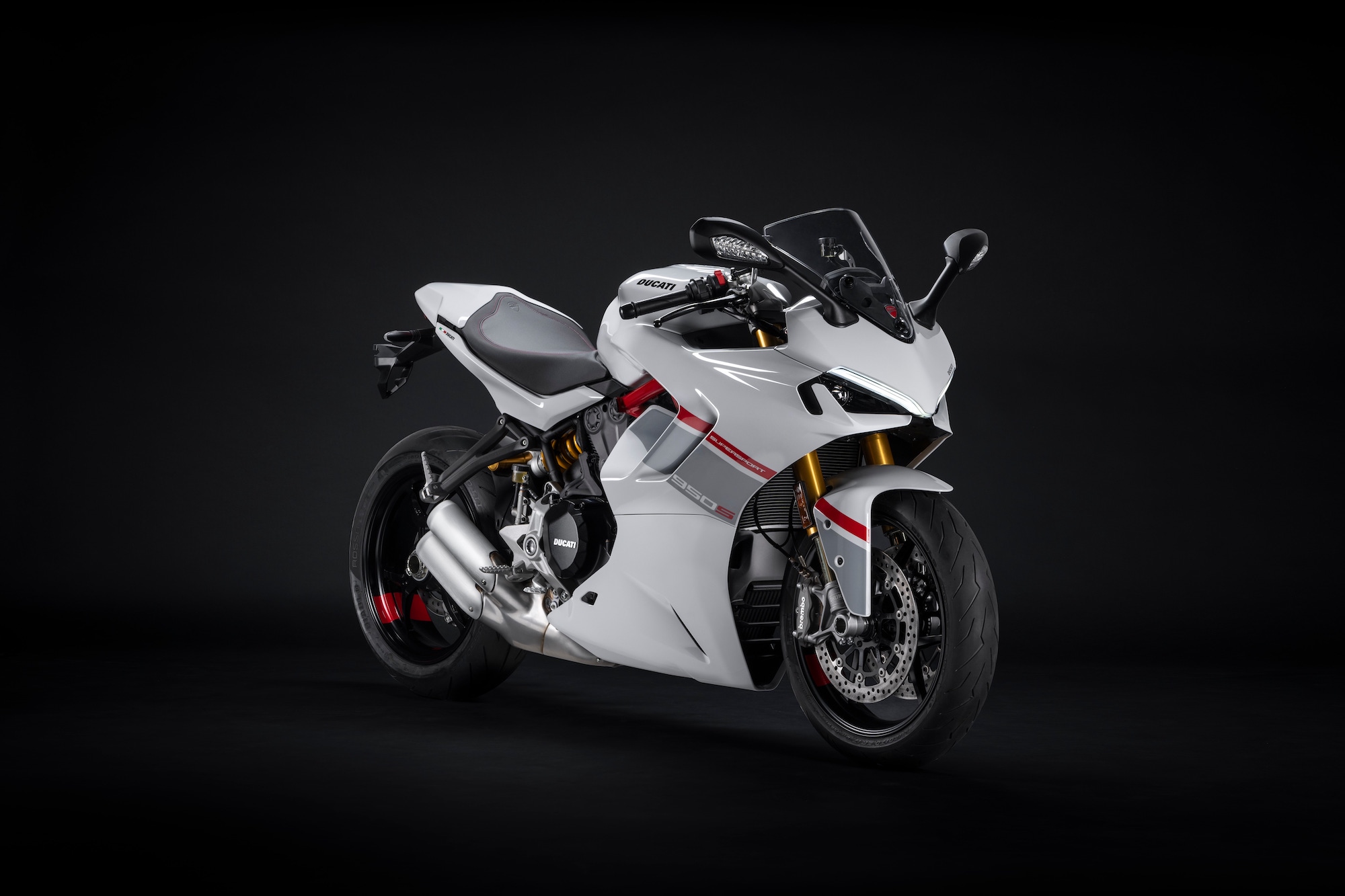 Ducati’s SuperSport 950 S "Stripe Livery" Color Scheme. Media sourced from Ducati's press release.