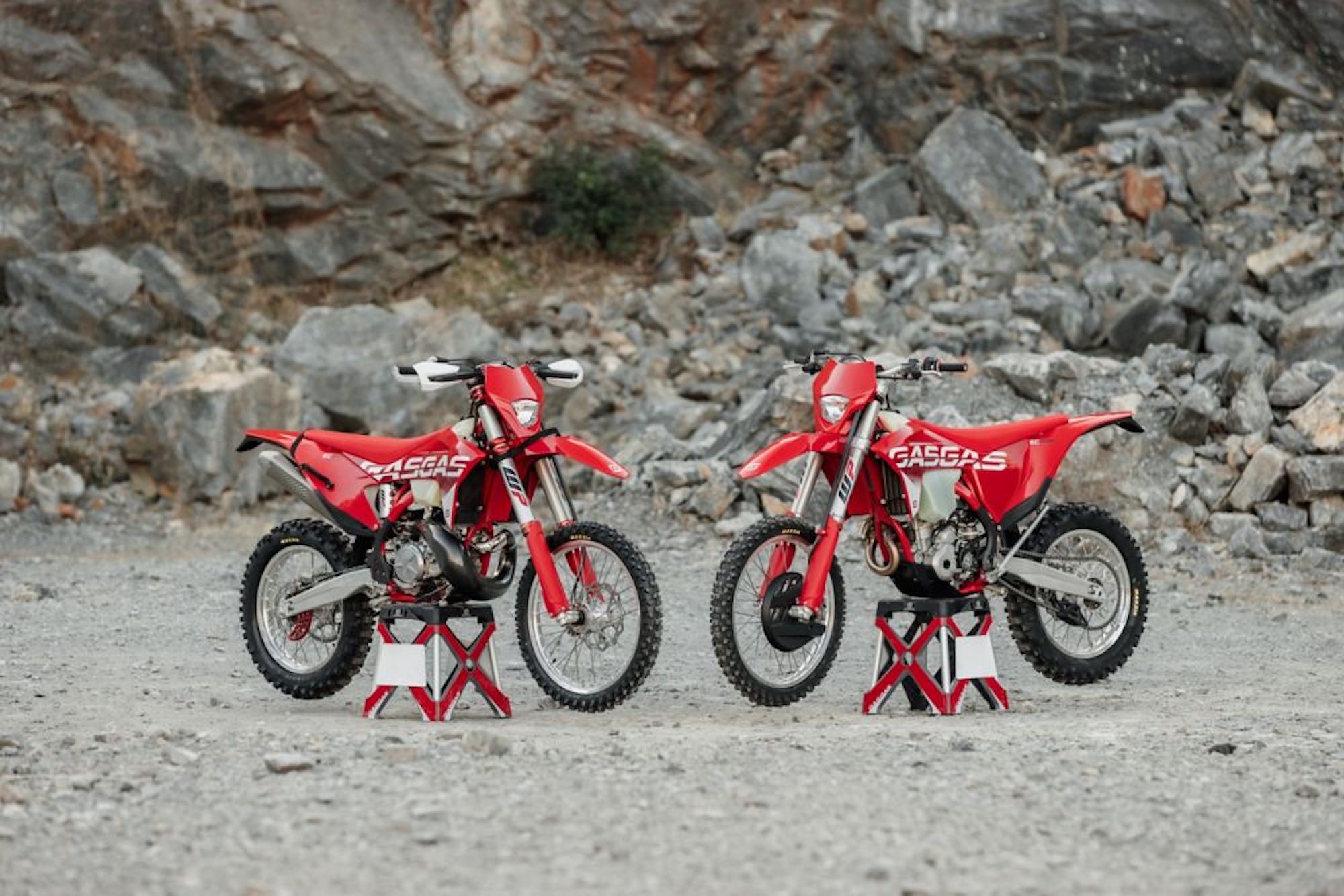 GASGAS's enduro machines, which may soon be joined by a street-legal range for the U.S. Media sourced from GASGAS.