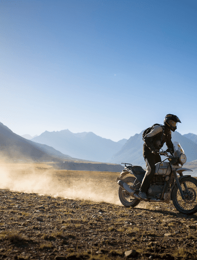 A view of the Royal Enfield Himalayan, which will soon be joined by a middleweight sibling. Media sourced from Royal Enfield.