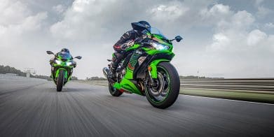 A view of Kawi's Ninja ZX-6R. Media sourced from Kawi's press release.