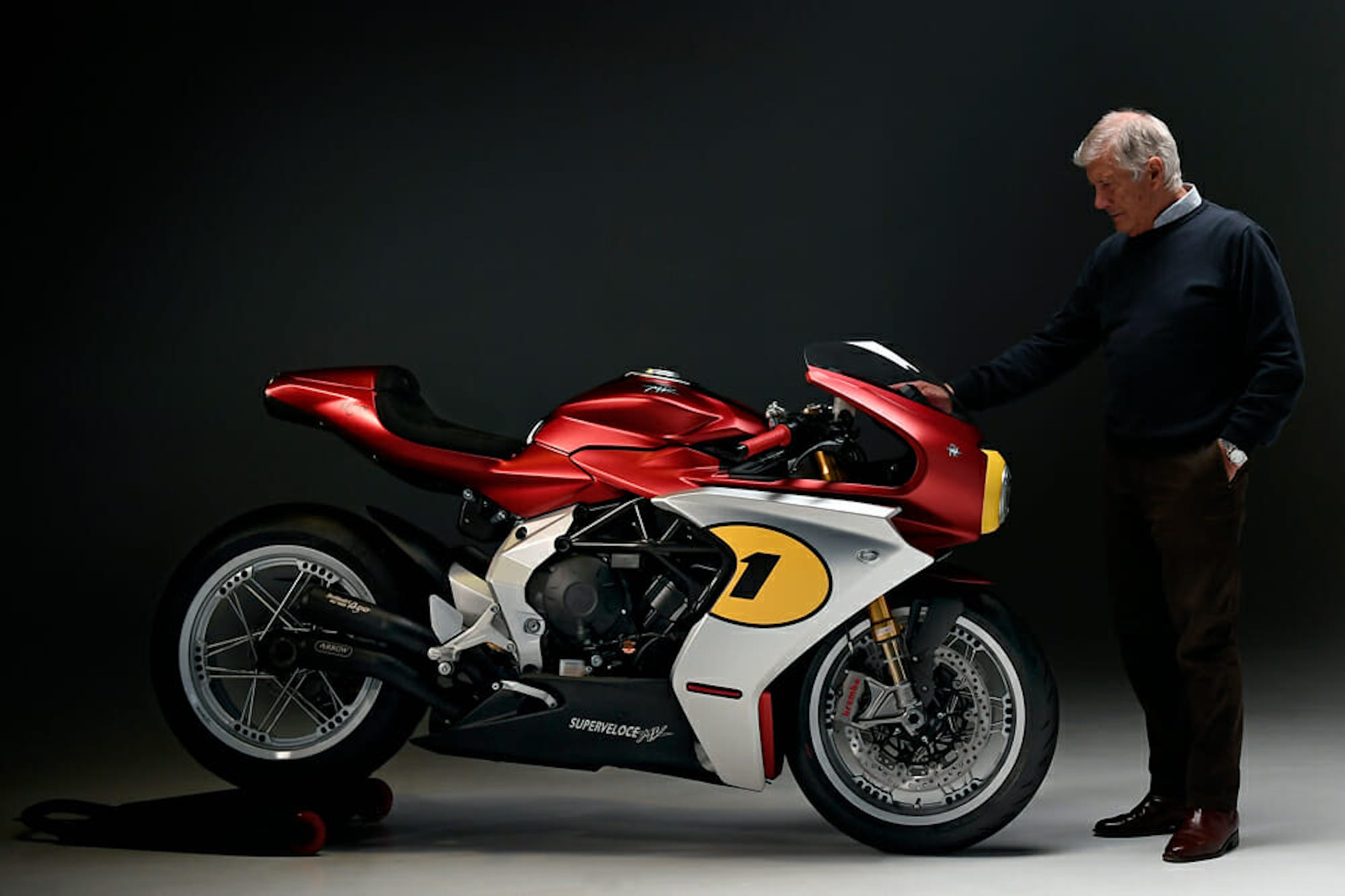 The 2022 MV Agusta 798cc Superveloce Ago Limited Edition. Media sourced from Cycle News.