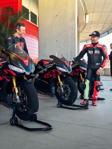 The Aprilia Pro Experience, previously held in Portimao. Media sourced from Aprilia.