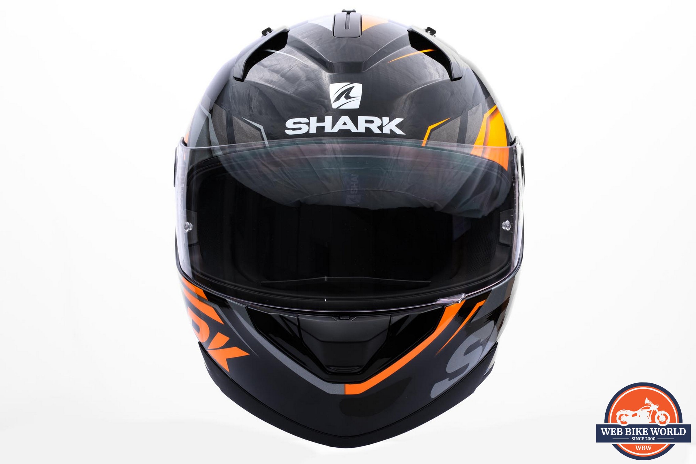 Front view of the Shark Ridill 1.2 helmet
