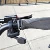 Right handlebar of the Varla Eagle One Pro