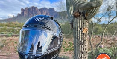The Forcite MK1S in Arizona near Lost Dutchman Park