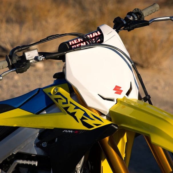 Suzuki's RM-Z450. Media sourced from Keefer Inc. Testing.