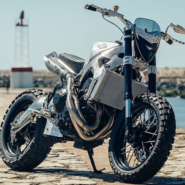 An XSR900 "Stardust." Media sourced from Yamaha Motorsports.