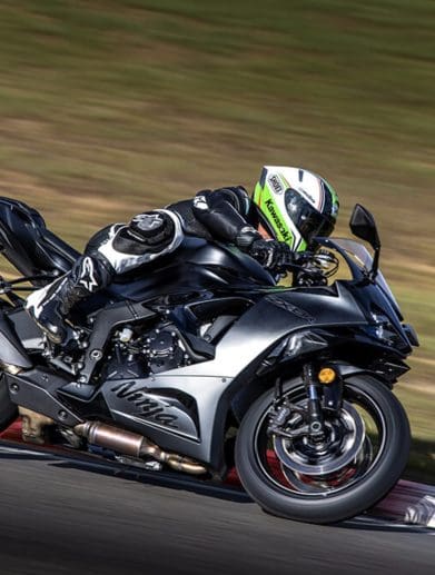 Kawasaki's 2024 ZX-6R. Media sourced from Kawasaki.